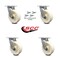 Service Caster 6 Inch Nylon Swivel Caster Set with Roller Bearing and Swivel Lock SCC SCC-30CS620-NYR-BSL-4 - alternate 5